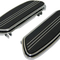 Harley Davidson Flst 86-17 Flt 84-UP Harddrive Floorboard Kit Sweeper Chrome