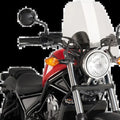 Honda 2017-2021 Cmx 300/500 Rebel Puig Windscreen Next Gen Naked Touring Clear