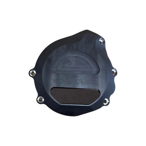 Suzuki 2005-2008 Gsxr 1000 Woodcraft Left Side Engine Cover Protector - Black