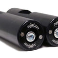 Kawasaki ZX14R 2012-2020 Shogun P2A Frame Sliders NO Cut Black