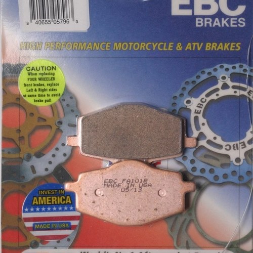 Ebc R Series Long Life Sintered Brake Pads FA101R