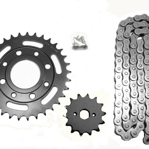 Honda Nighthawk 250, 1991-2008, O-Ring Chain and 14/33 Sprocket Set - CB250