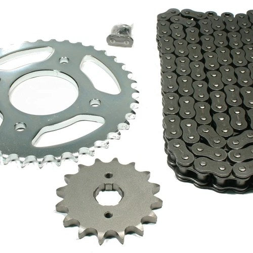 Honda Hawk II 400, 1978-1979, O-Ring Chain and Sprocket Set - CB400TII, CB400