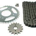 Honda Hawk II 400, 1978-1979, O-Ring Chain and Sprocket Set - CB400TII, CB400