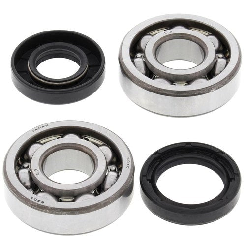 Yamaha MX100, 1974-1983, Crankshaft Bearings & Seal Kit - Crank Shaft - MX 100