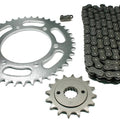 Kawasaki Zephyr 550, 1990-1991, O-Ring Chain and Sprocket Set - ZR550