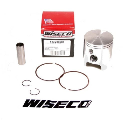 Kawasaki KX250, 2002 2003 2004, Std Wiseco Piston Kit - 799M06640 - KX 250