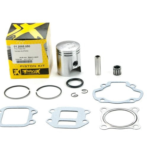 Yamaha PW50, 1981-2022, Pro-X .020 Piston, Gasket Set, Bearing