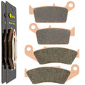 Front & Rear Sintered Brake Pads for Kawasaki KLX650R 1996 / KX500 1996-2004