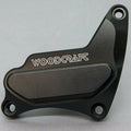 Suzuki 1996-2005 Gsxr 750 Woodcraft Rhs Crank Cover Engine Protector - Black Pad