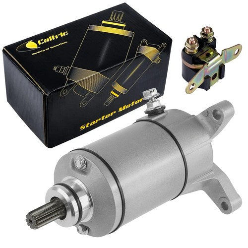Starter & Solenoid Relay for Suzuki Quadrunner 230 LTF230 LT-F230 1986 1987