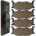 Front Brake Pads for Yamaha V-Star 1100 XVS1100 Custom 2002 2004 2005 Front Pads