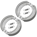 Front & Rear Brakes Shoes for Honda CH250 Elite 250 1989 1990 Front & Rear