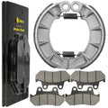 for Honda VT1100C Shadow 1100 1985 1986 Front Brake Pads & Rear Brake Shoes