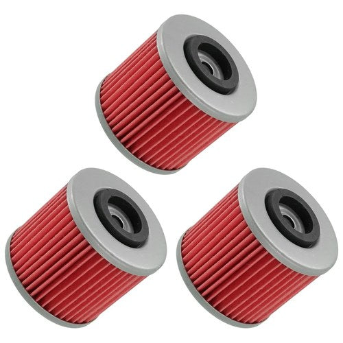 for Yamaha XV750 XV750M Midnight Virago 750 1983 Oil Filter 3-Pack