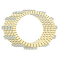Clutch Friction Plates for Yamaha XVS650 V-Star 650 Silverado 2003-2010