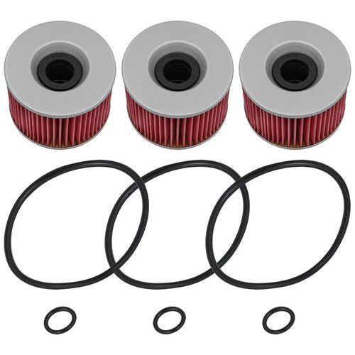 3 Pack Oil Filter for Triumph Thunderbolt Thunderbird Sport 885 900 750 1995-03