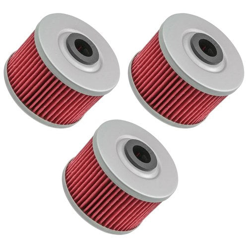 3 Pack Oil Filter for Honda XR350R XL350R 1983 1984 1985 1986 1987