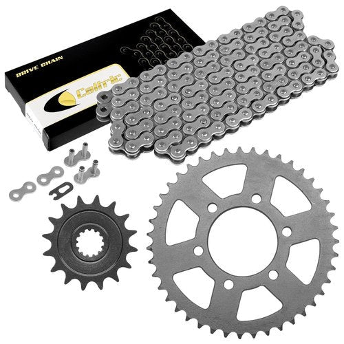 Drive Chain and Sprockets for Kawasaki ZX-6R Ninja ZX600 ZX636 2007 2008-2018