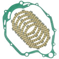 Clutch Friction Plates And Gasket for Yamaha XT125 XT200 1982 1983