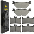 Front and Rear Brake Pads for Yamaha Roadliner Midnight XV1900 2006-2009