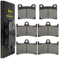 Front and Rear Brake Pads for Yamaha YZF1000R Thunderace 1000 1997