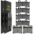 Front Rear Brake Pads for Yamaha YZF750R 1993 1994 1995 1996 1997 1998