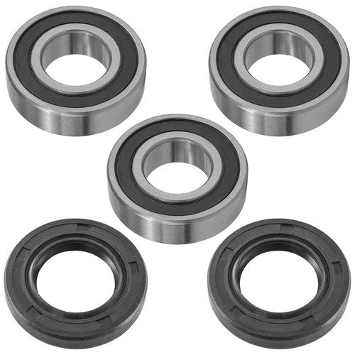 Rear Wheel Ball Bearings Seals Kit for Suzuki RM125 1988 1989 1991