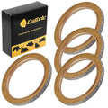 4 Exhaust Muffler Pipe Gaskets for Suzuki GS550L GS650E GS650Gl GS700E GS700Es