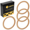 4-Pack Exhaust Pipe Gaskets for Kawasaki ZX750H Ninja ZX-7 1989 1990