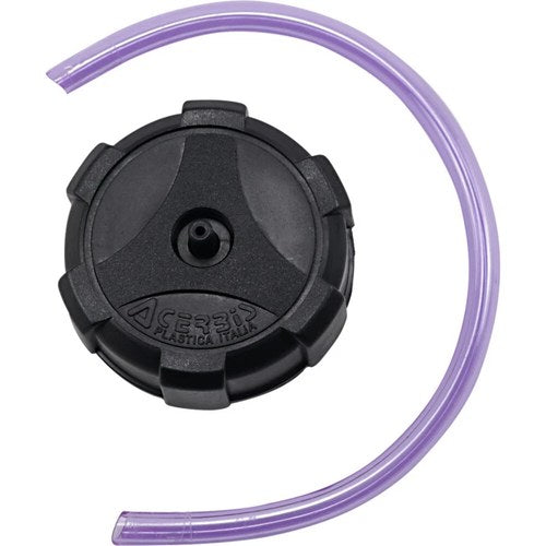 Acerbis Large Gas/Fuel Cap for Acerbis Fuel Tanks (Black) 2070749999