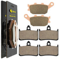 Front And Rear Brake Pads for Honda VTR1000F Superhawk 1000F 1998-2005