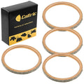 Caltric Exhaust Pipe Gaskets for Suzuki 14181-17E00 Gasket Muffler Exhaust Pipe
