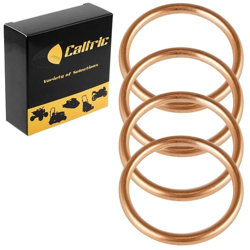 Exhaust Pipe Gaskets for Honda GL1200L GL1200SEi Goldwing 1200 Limited 1985 86