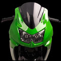Kawasaki 2008-13 Ninja 250R Hotbodies GP Windscreen Dark Smoke - Double Bubble