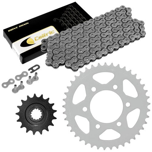 Caltric Drive Chain and Sprockets for Kawasaki ZX1000 Ninja ZX10R 2008 2009 2010