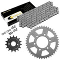 Drive Chain & Sprockets Kit for Kawasaki ZX-6R ZX-6Rr Ninja 2005 2006