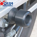 Kawasaki 2011-2015 ZX10R Shogun Swingarm Spools Black ZX-10R
