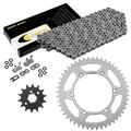 O-Ring Drive Chain & Sprockets Kit for Kawasaki KX125 1994 1995 2000 2001 2002