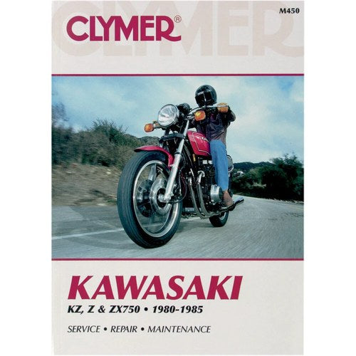 Clymer Physical Book for Kawasaki KZ750E, H, L, Ltd, R; Z750L; ZX750A, E | M450