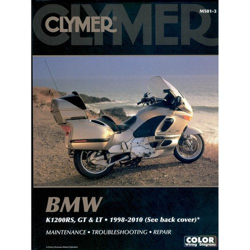 Clymer Physical Book, BMW K1200RS 1998-2005/K1200GT 2003-2005/K1200LT 1999-2010