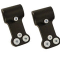 Woodcraft Racing CLIP-ON Clipon Riser Set With Bolts - 2.5" Inch