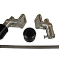 Ducati 2007-08 1098 Woodcraft Frame Slider Kit With Black Pucks - Under Bodywork