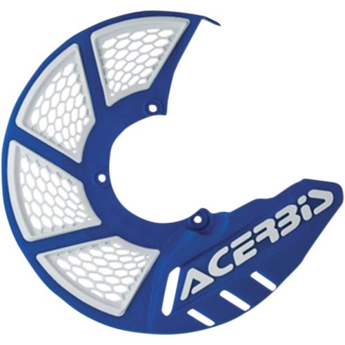 Acerbis X-Brake Vented Front Disc Cover (Blue/White) 2449490211