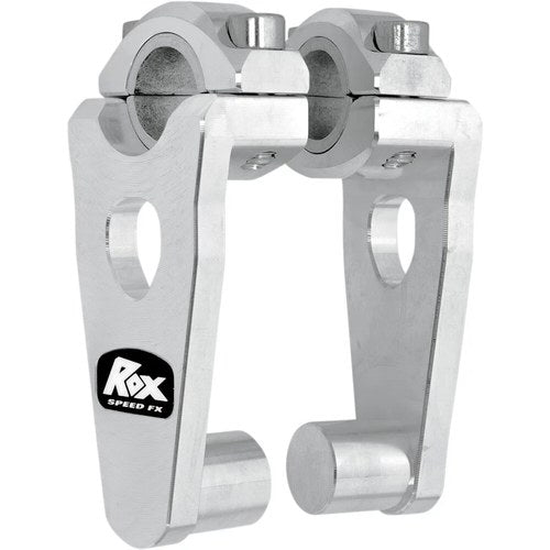 Rox Speed FX - 3.5" Pivoting Risers for 7/8 OR 1-1/8 Handlebar (Natural) 1R-P3SE