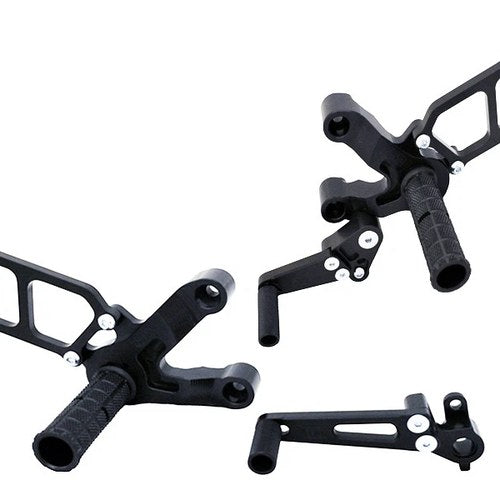 Ducati 2003-06 749 / 999 Woodcraft Racing Rearsets Std / GP Shift - Complete Kit