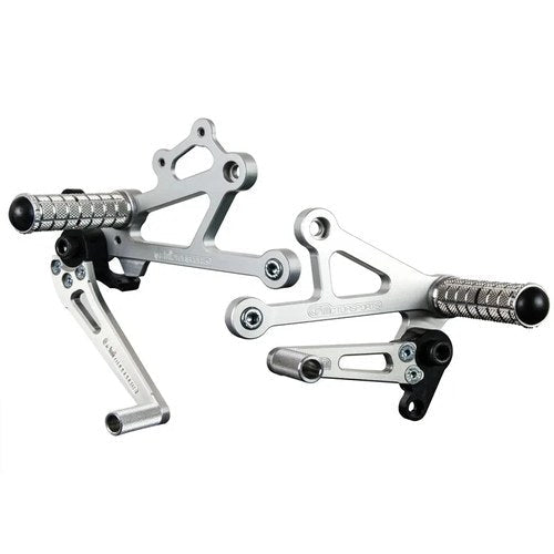 Ducati 1991-1998 750SS / 900SS Woodcraft Rearsets GP / Std Shift - Complete Kit