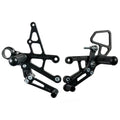 Honda 2008-2016 Cbr 1000RR Woodcraft Racing Rearsets / Footpegs - Complete Kit