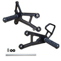 Kawasaki 2006-2010 ZX10R Woodcraft Racing Rearsets / Footpegs - Standard Kit