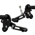Kawasaki 2017-2022 Z125 Woodcraft Racing Rearsets / Footpegs - Reverse GP Shift